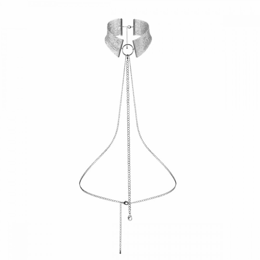 Прикраса Bijoux Indiscrets Desir Metallique Collar - Silver Sex Aura Київ - фото 4