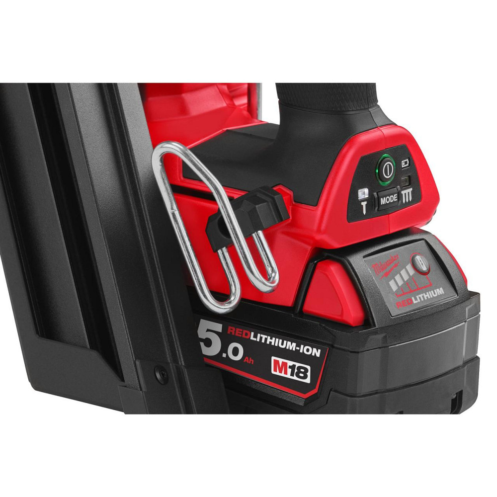Цвяхозабивний пістолет акумуляторний MILWAUKEE, M18 FFN-502C, 50/90мм (+зар.прис., 2акум.Х5Аг, кейс) Одеса - фото 5