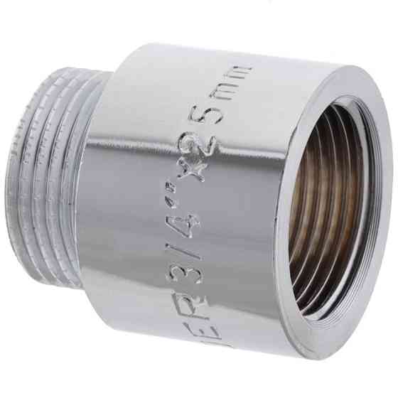Подовжувач 3/4" 25мм (хром) Koer KF.E08-25.CHR (KF0107) Київ
