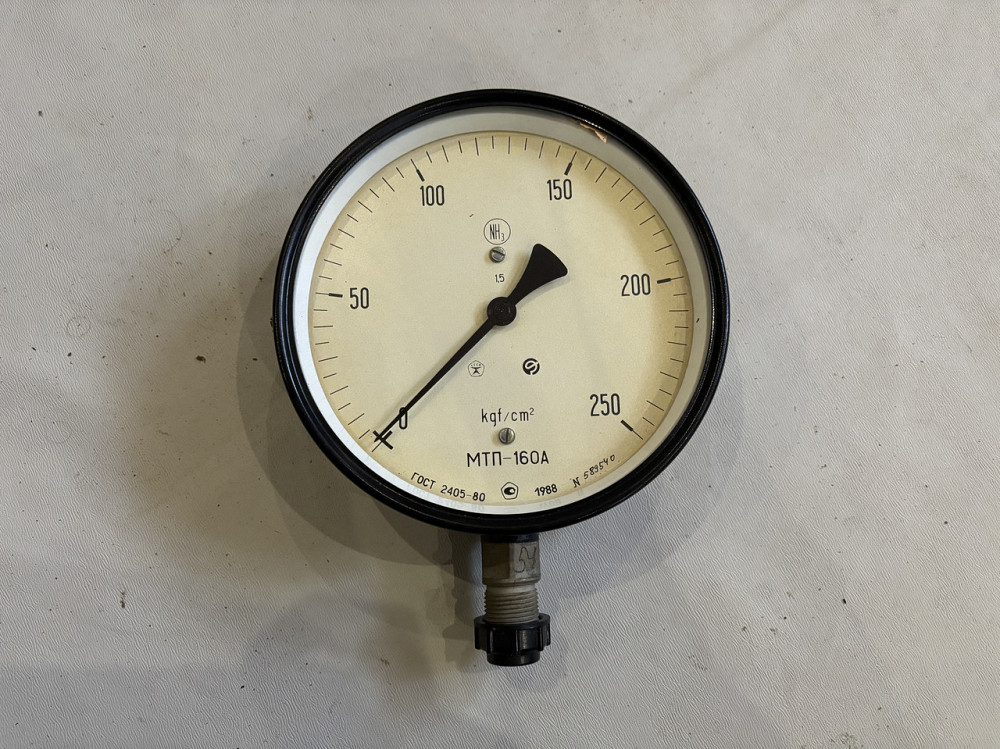 Манометр МТП-160А (0-250 кгс/см2). Харків - фото 1