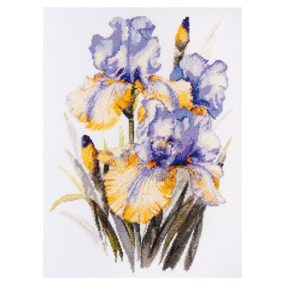 Набір для вишивання хрестиком "Іриси" AH-142 30х21 см Вінниця - фото 1