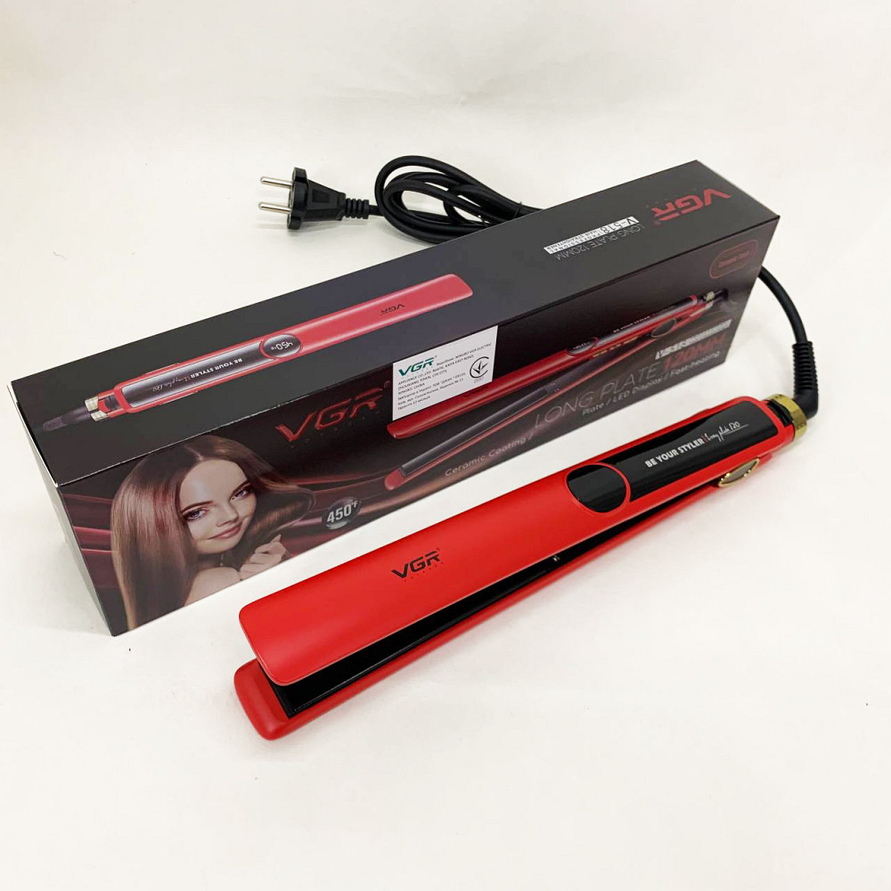 Выпрямитель для волос для поездок VGR V-518, Выпрямитель для парикмахерских Плойка выпрямления MZ-87 Львов - изображение 2