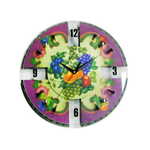 Часы настенные стеклянные на кухню Киев - изображение 1