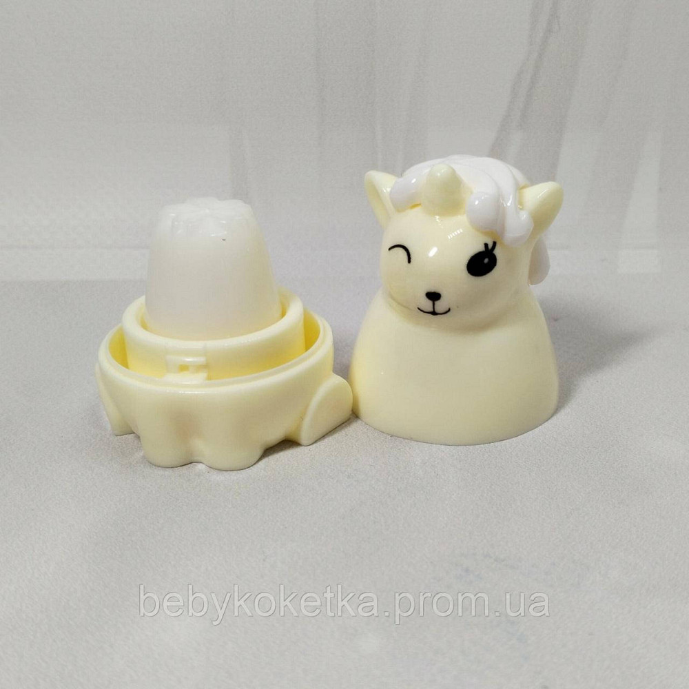 Дитячий бальзам для губ зволожувальний Magic Your Life Lip Balm Единоріжка Жовтий Львів - фото 2