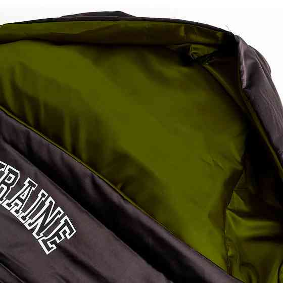 Спальный мешок тактический теплый спальный с чехлом, туристический зимний. Цвет: черный WY-40 Львов