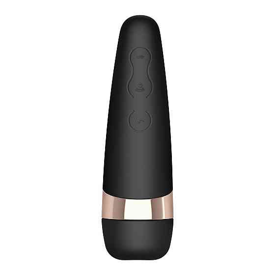 Вакуумный клиторальный стимулятор Satisfyer Pro 3+ Vibration с вибрацией и очень мягким кончиком Sex Aura Киев
