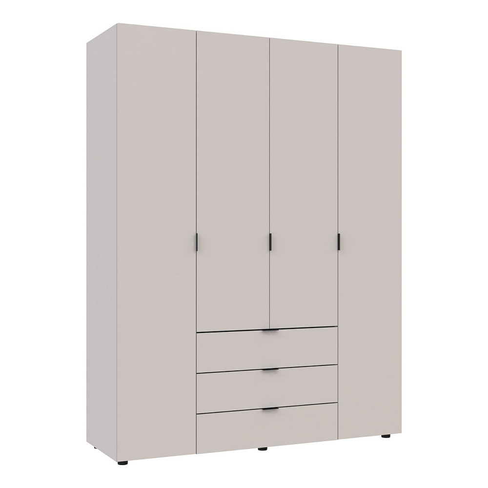 Шкаф распашной для одежды Doros Гелар 155х49,5х203,4 см Кашемир (DRS-011168) Львов - изображение 3