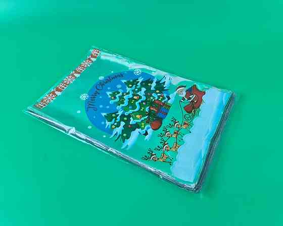 Фольгований пакет Н.Г (25*40) No41 Merry Christmas (100 шт.) Харків