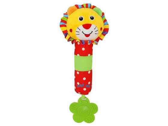 Игрушка для руки плюшевая TE-8377B-26L Лев ТМ BABY MIX Киев
