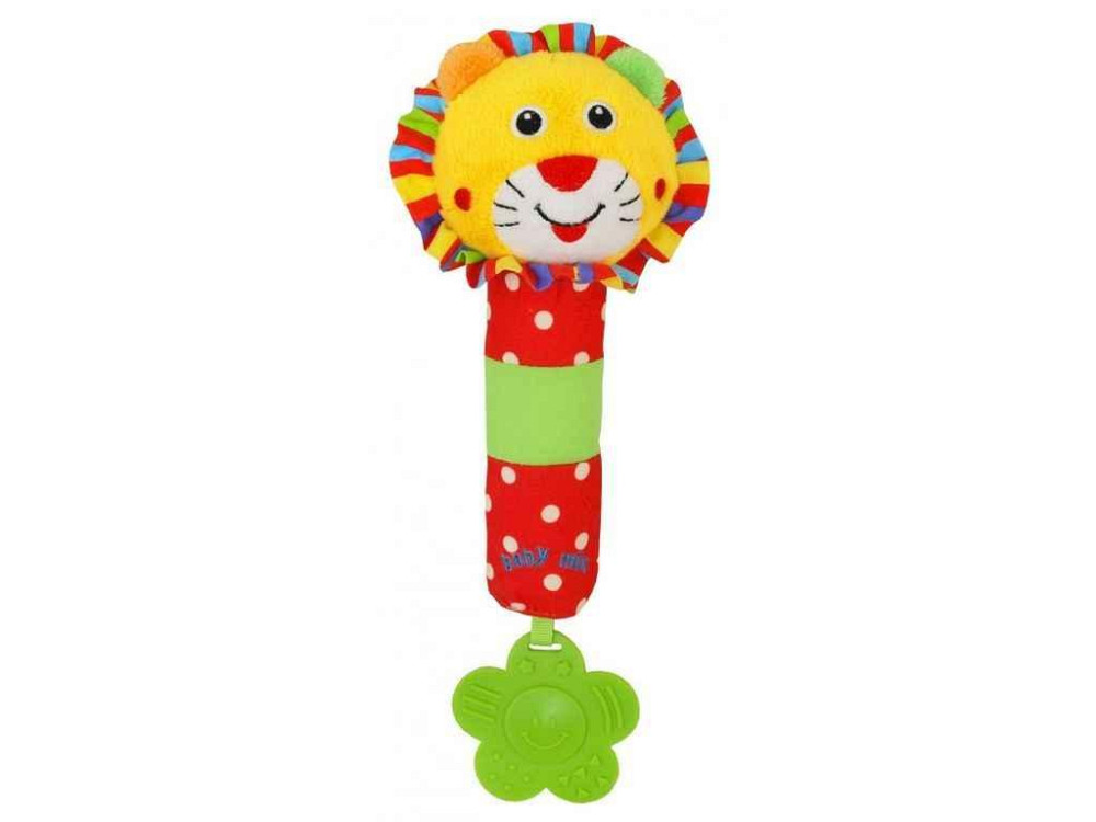 Игрушка для руки плюшевая TE-8377B-26L Лев ТМ BABY MIX Киев - изображение 1