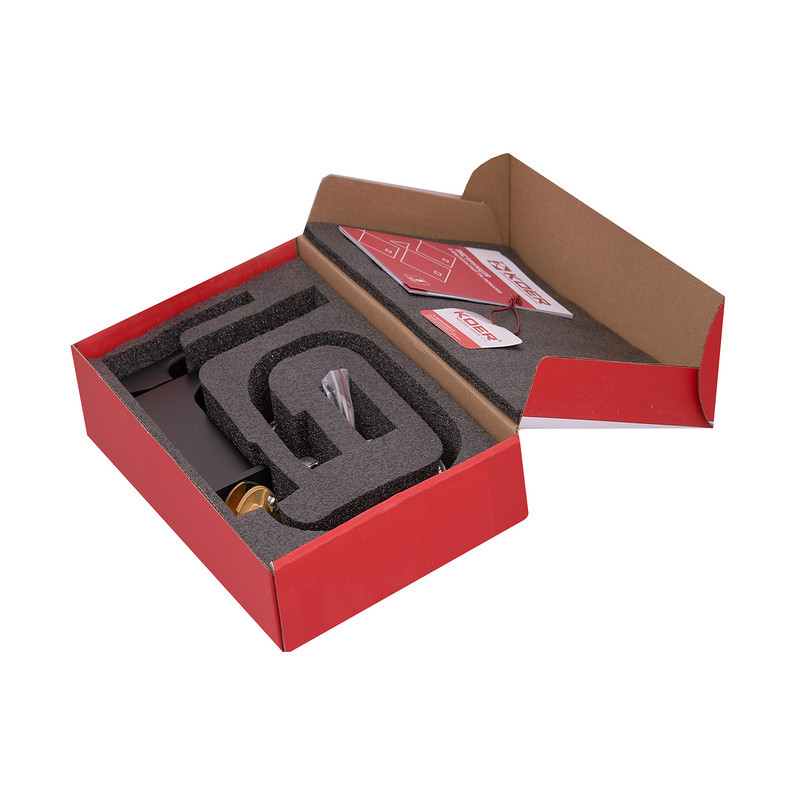 Черный смеситель для умывальника Koer KB-10009-05 KR3499 Харьков - изображение 4