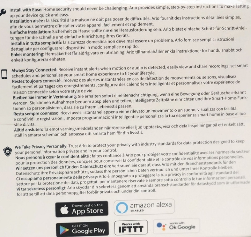 Камера відеоспостереження ARLO Wi-Fi IP Pro 4 Spotlight Київ - фото 7