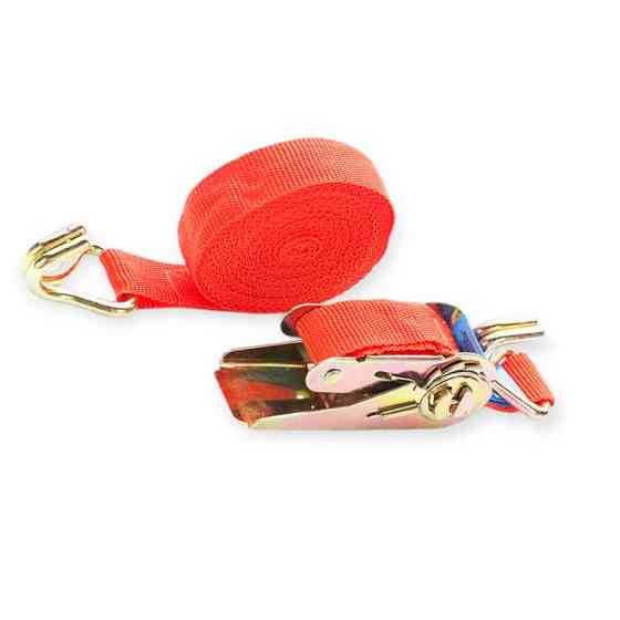 Трос стяжний 0,5т х 5м х 25мм металева ручка поліпропілен сила Мукачево