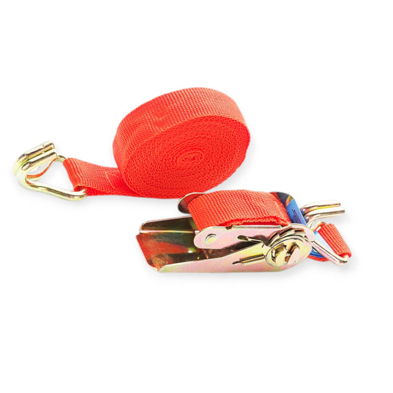 Трос стяжний 0,5т х 5м х 25мм металева ручка поліпропілен сила Мукачево - фото 2