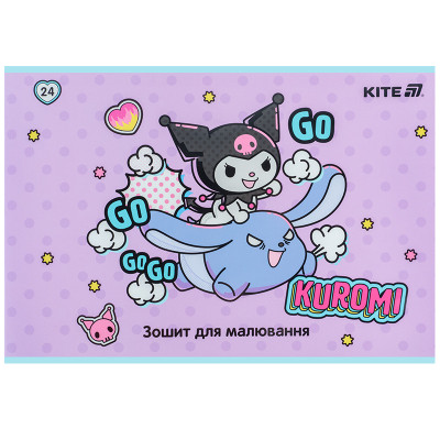 Альбом для малювання Kite Kuromi, 24 аркуша (HK25-242-2) Вінниця - фото 7
