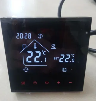 Терморегулятор сенсорний програмований теплої підлоги Led (для водянаої підлоги) Вінниця - фото 8
