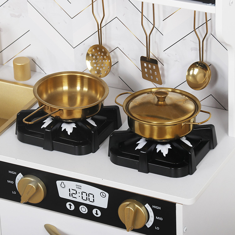 Дитяча дерев'яна ігрова кухня AVKO Ріміні, звукові та світлові ефекти (40010946) для дітей Київ - фото 4