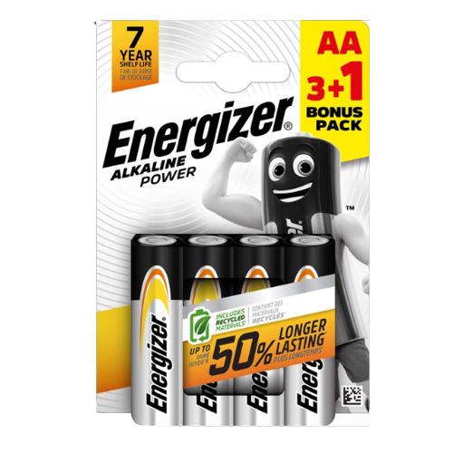 Батарейка лужна AA/LR6 (бл-3+1шт) Energizer Житомир
