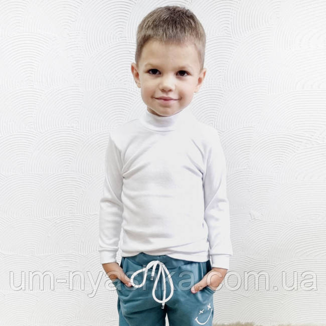 Гольф білий водолазка біла дитяча на зріст 92-128 Кривий Ріг - фото 3