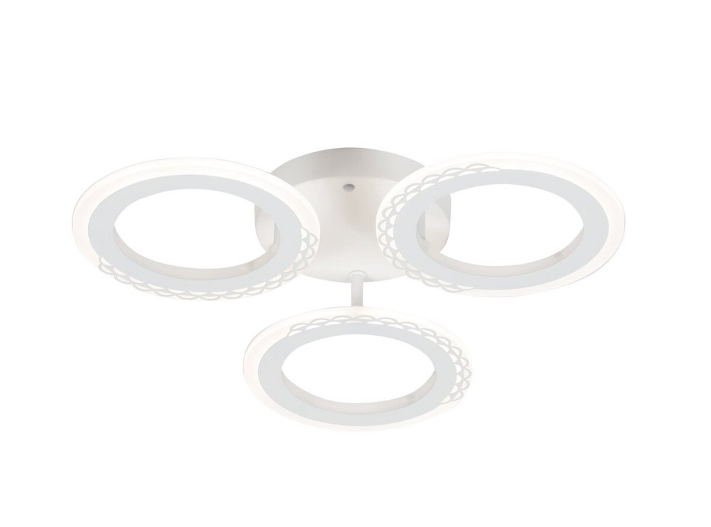 VALESO Світлодіодна люстра VALESO G 2701/3 Білий 48W Коломия - фото 5