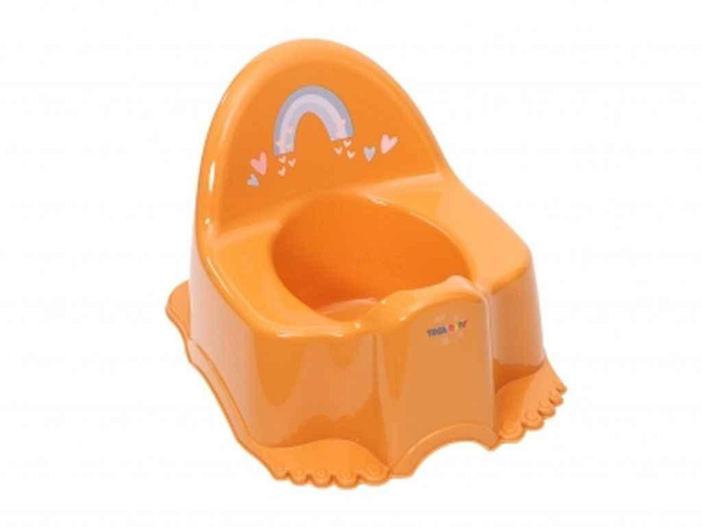 Горшок детский оранжевый Метео музыкальный (PO-080-166, mustard) ТМ TEGA Киев - изображение 1