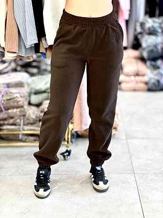 Жіночі спортивні штани джогери Турецький фліс "Polar" Шоколад, 50/52 Одеса