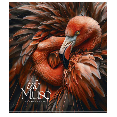Зошит Школярик THE MUSE 48 аркушів клітинка (048-3444K) Вінниця - фото 2