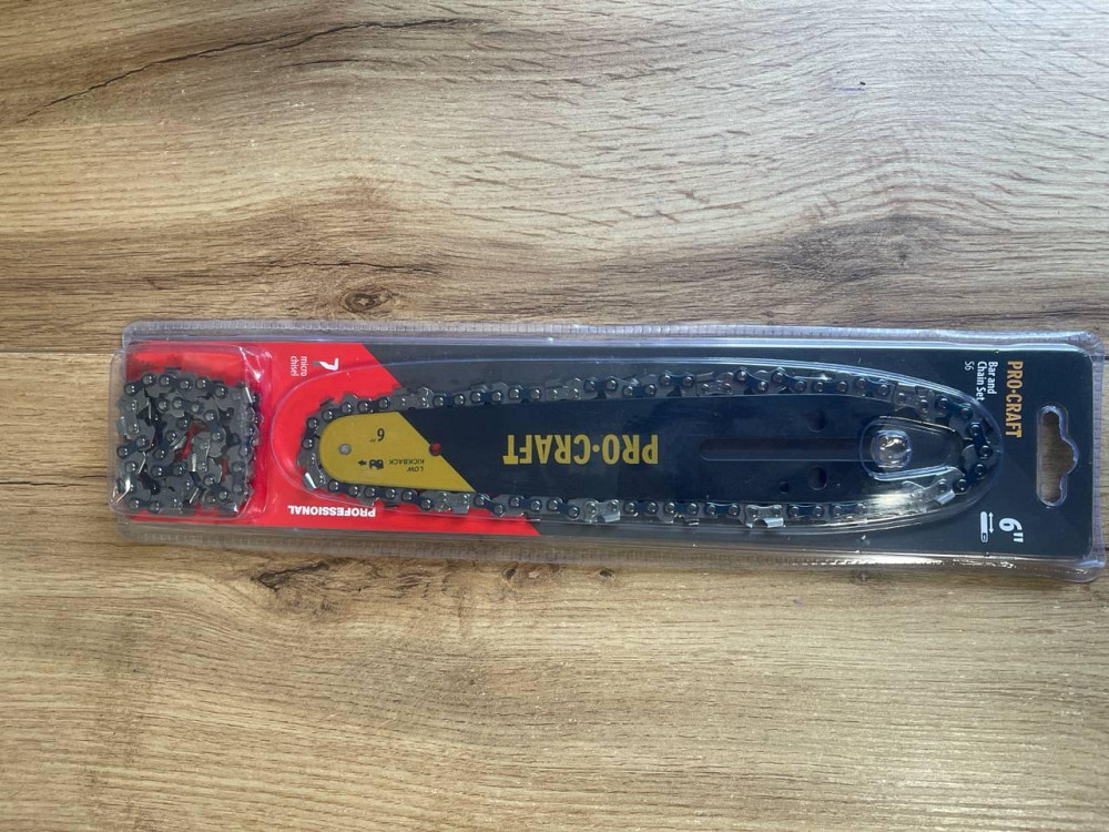 Шина для мініпилки 6" (15 см) і 2 ланцюги Procraft S6 Universal — універсальний комплект Львів - фото 8