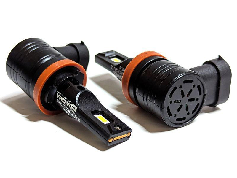 PRO Led mini лампа світлодіодна H11(H8/H9/H16) 12V 60W (ватт) SET/комплект Харків - фото 8