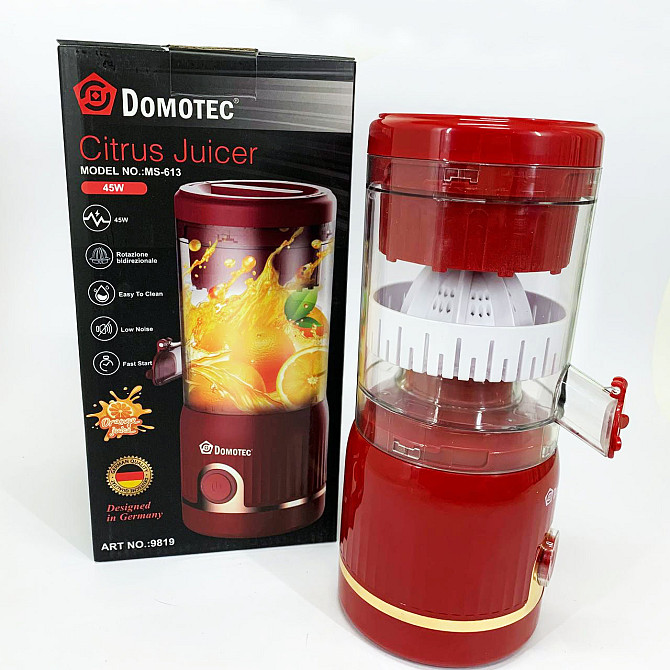 Соковыжималка для яблок и моркови Domotec, Аппарат для приготовление сока Соковыжималка томатов ZT-58 Одесса - изображение 1