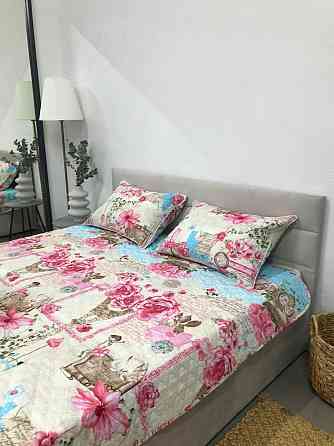 Ecotton Наволочка Ecotton 50х70 см із бавовни на змійці декоративна Французький шик Коломыя