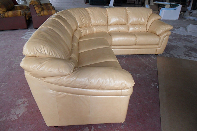 Диван кутовий шкіряний (кожаный) розкладний модель 304 A OLGA SECTIONAL Ужгород - фото 7