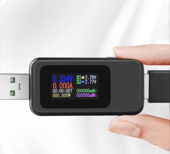 USB тестер Atorch U96P 13 в 1, вимірювач струму, напруги, ємності, потужності, D+/D- Київ