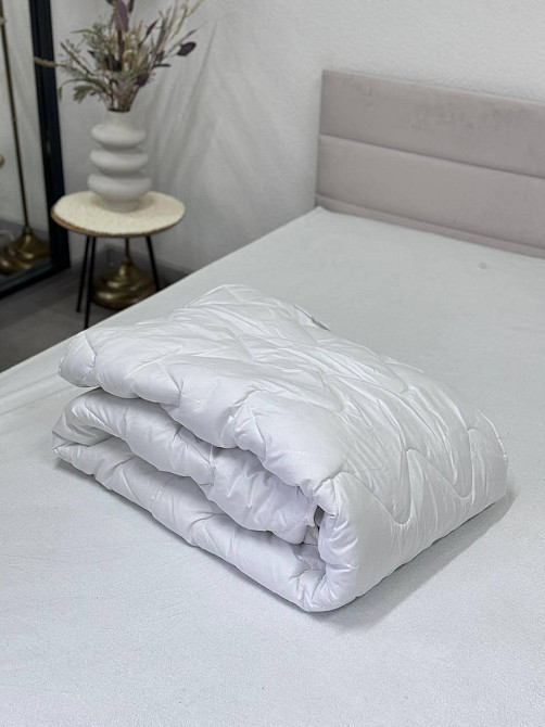 Novita Ковдра Novita Євро 200х210 см антиалергенна Полісатин біла рис.Novita Коломия - фото 3