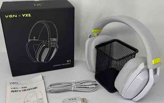 Стильні нові білі навушники VGN VXE V1 Киев