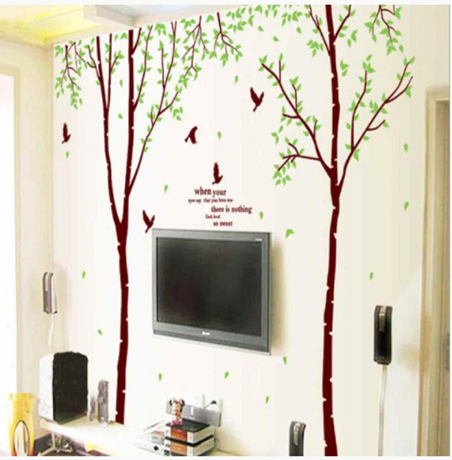 Наклейка для декору стін Два дерева Київ - фото 4