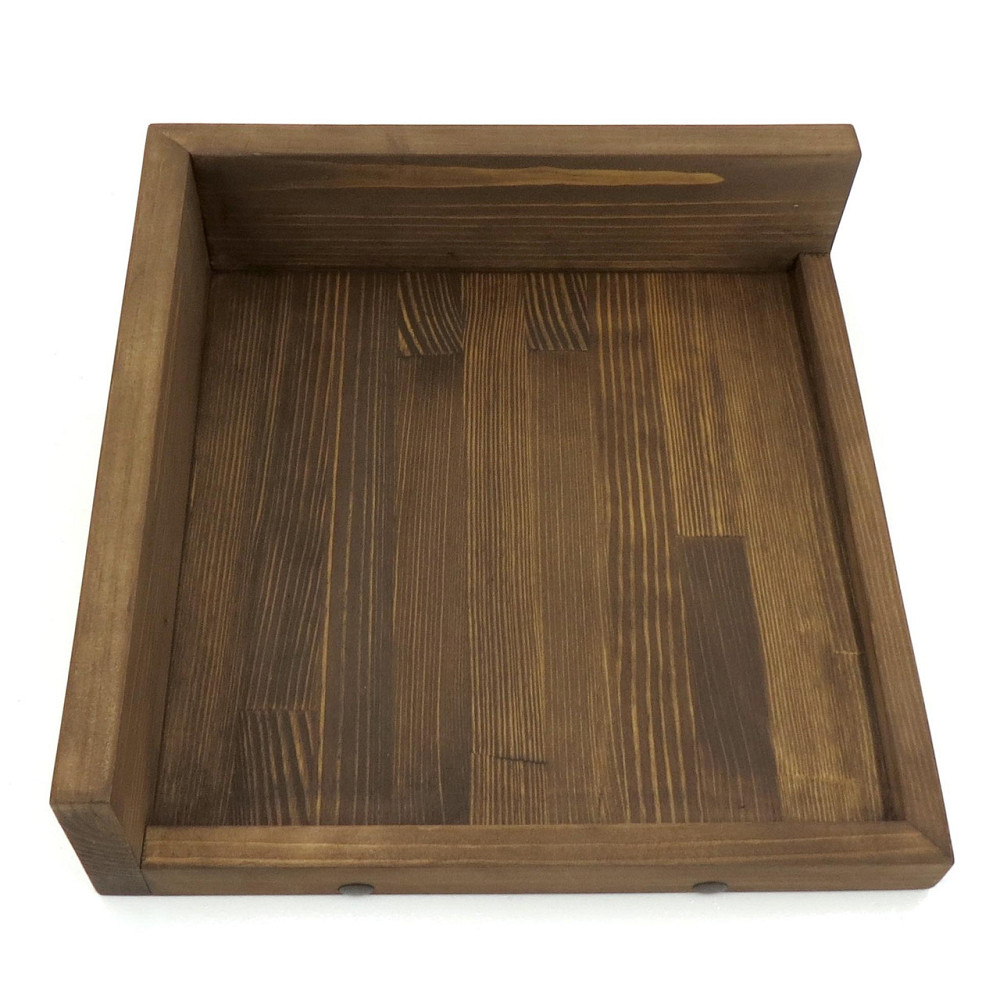 Угловая настенная полка 