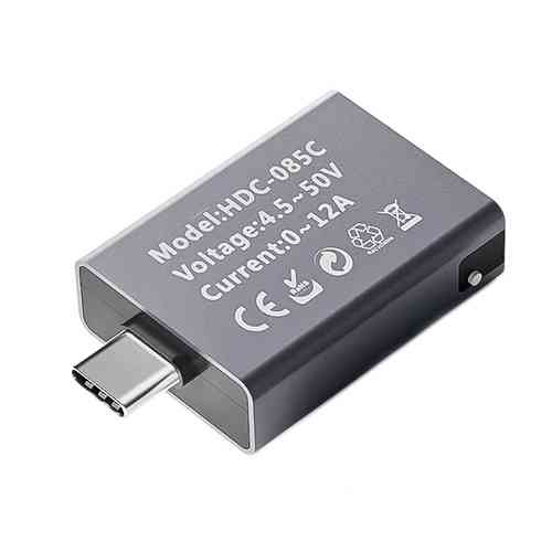 USB тестер струму, напруги, ємності, Type-C, Hidance HDC-085C Вінниця