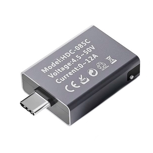USB тестер струму, напруги, ємності, Type-C, Hidance HDC-085C Вінниця - фото 3