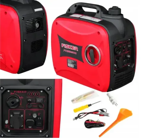 Генератор інвенторний бензиновий Fisker FKGG2500I,Інверторний генератор безшумний 2 квт - 2.5 кВт,Інверторний генератор для дому Львів