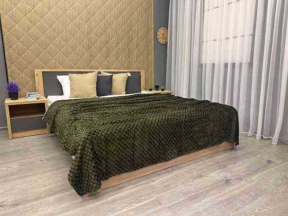 Плед-покривало Шахи 200х210 см (+-5см) Хакі (87-037) Київ