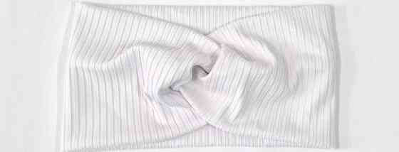 Повязка женская молодежная белая Киев