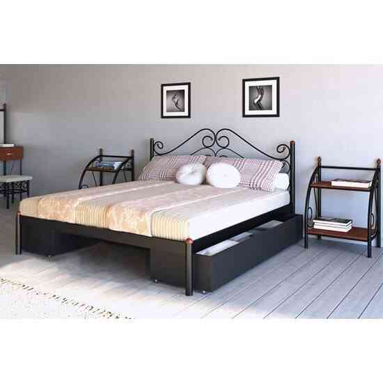 Кровать Адель (маталлическая) ТМ Металл Дизайн 120х200, Каркас метал 4.5 см, цена за 1 ящик Харьков