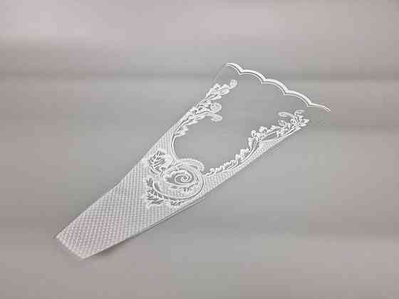 Упаковка конус под цветы h60/ 7низ/31верх(100 шт) узор 166 (2) (100 шт) Харьков