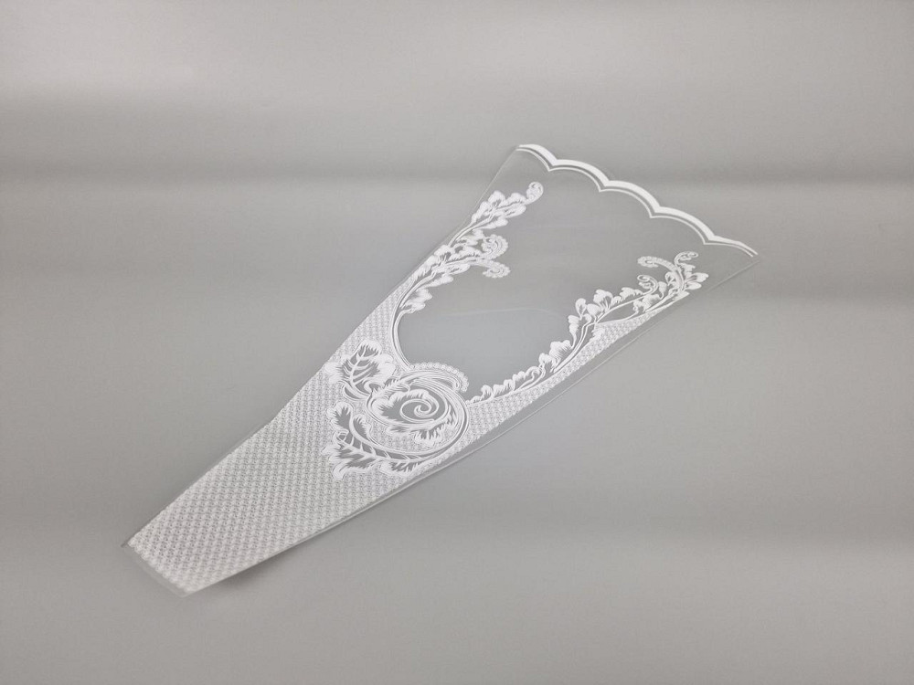 Упаковка конус под цветы h60/ 7низ/31верх(100 шт) узор 166 (2) (100 шт) Харьков - изображение 1