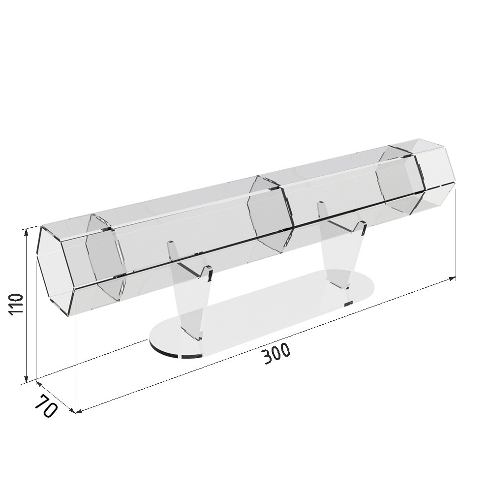 Підставка під годинник EKOSTAR 300мм d70мм Київ - фото 3