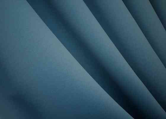 Комплект коротких штор VR-Textil Блекаут Midnight № 1675ш Синій 140х170 см 2 шт (35-0323) Київ