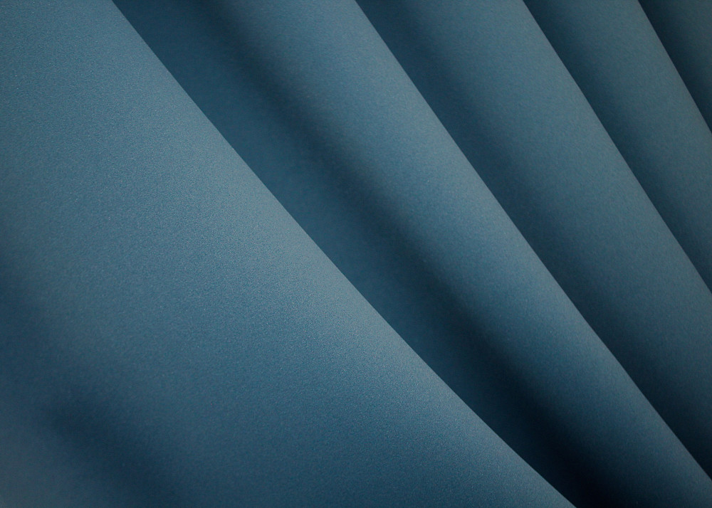 Комплект коротких штор VR-Textil Блекаут Midnight № 1675ш Синій 140х170 см 2 шт (35-0323) Київ - фото 4