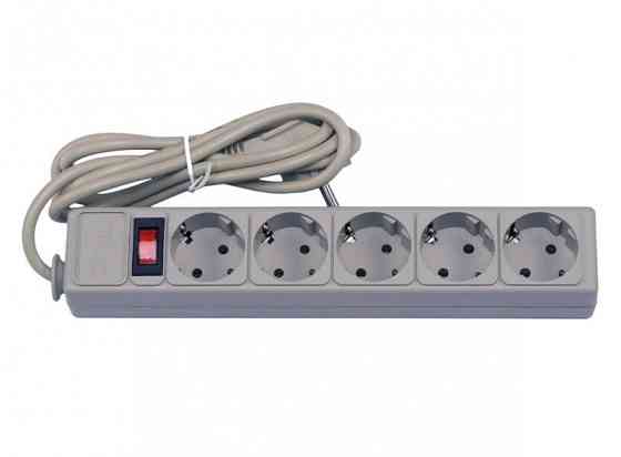 Сетевой фильтр 5 м, 5 розеток, LUXEL Харьков