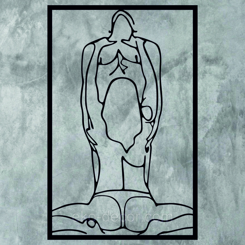 Декоративне настінне Панно «По дорослому 18+», Декор на стіну 70*44 см, Чорний Київ - фото 10